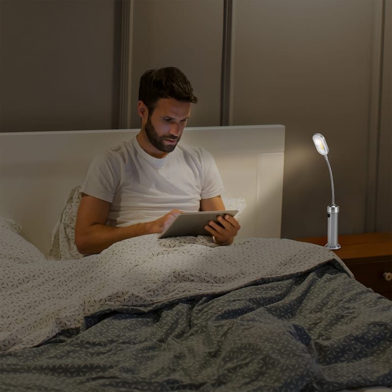 LED Concepts 2 Pack BBQ Grill LED Lights with Magnetic Base - Weather Resistant, Task Lighting Barbecue Grilling - 4 in