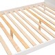 preview thumbnail 39 of 40, Elegant Twin over Full Bunk Bed with Shelfs, Storage Staircase and 2 Drawers