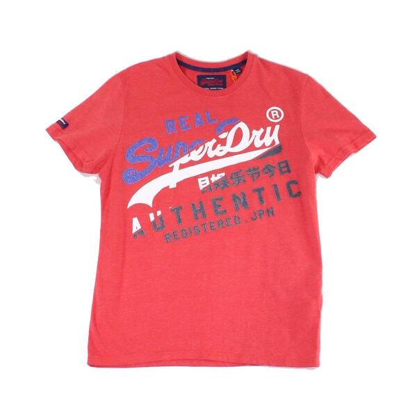 Superdry Mens T Shirts Red Size Xl Crewneck Logo Print Graphic Tee On Sale Overstock 31797526 Inmiddels zijn superdry shirts in meer dan 100 landen verkrijgbaar. superdry mens t shirts red size xl crewneck logo print graphic tee