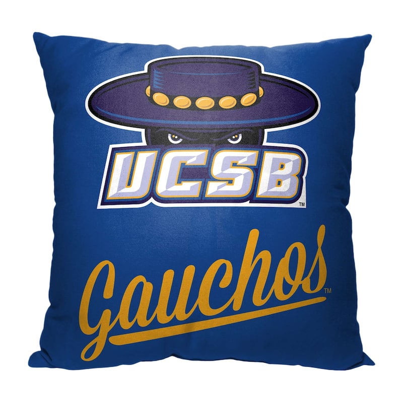 NCAA Big West Alumni 18 Inch Throw Pillow