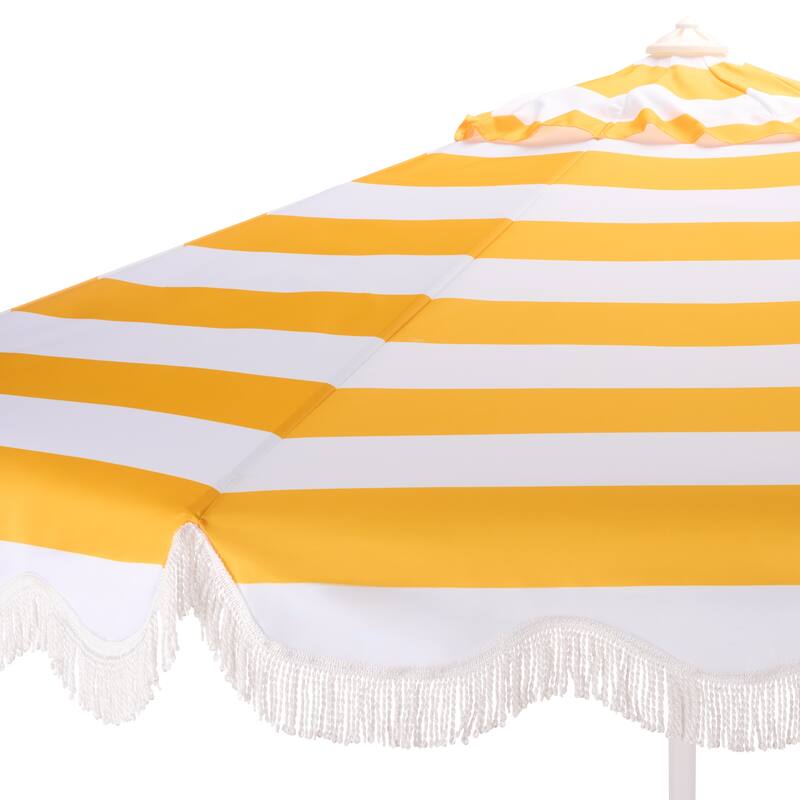 SAFAVIEH Outdoor Living Lucerna 9ft Crank Umbrella