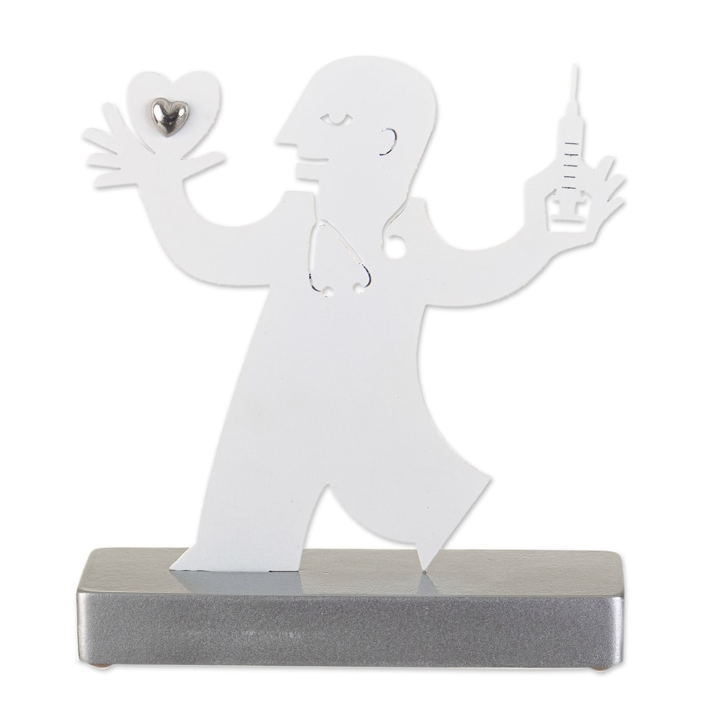 Novica Handmade Hero Doctor Wood Figurine