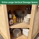 preview thumbnail 41 of 93, 100% Solid Wood Outdoor Kitchen Cabinet Set, Modular Patio BBQ Island Sideboard Buffet Pantry