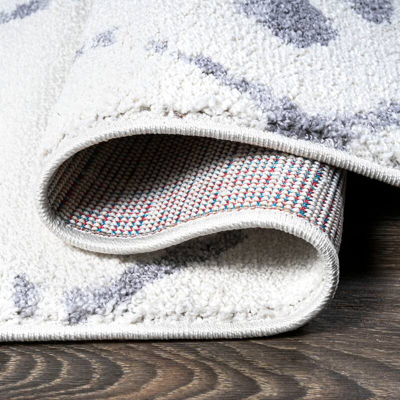 JONATHAN Y Juba Moroccan Geometric Diamond Area Rug