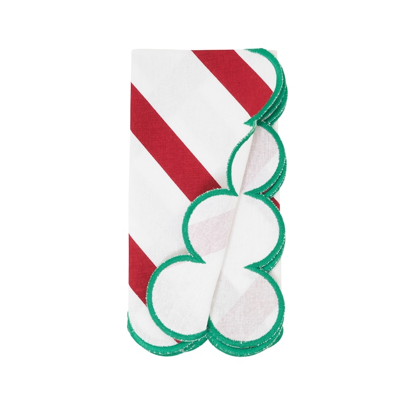 Scalloped Napkin (Set of 4) - 20"x20"