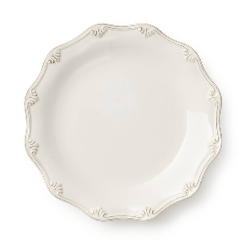 Certified International Heritage Scroll Salad/Dessert Plates,Set of 4 - 9'' W x 9'' D x 1.25'' H