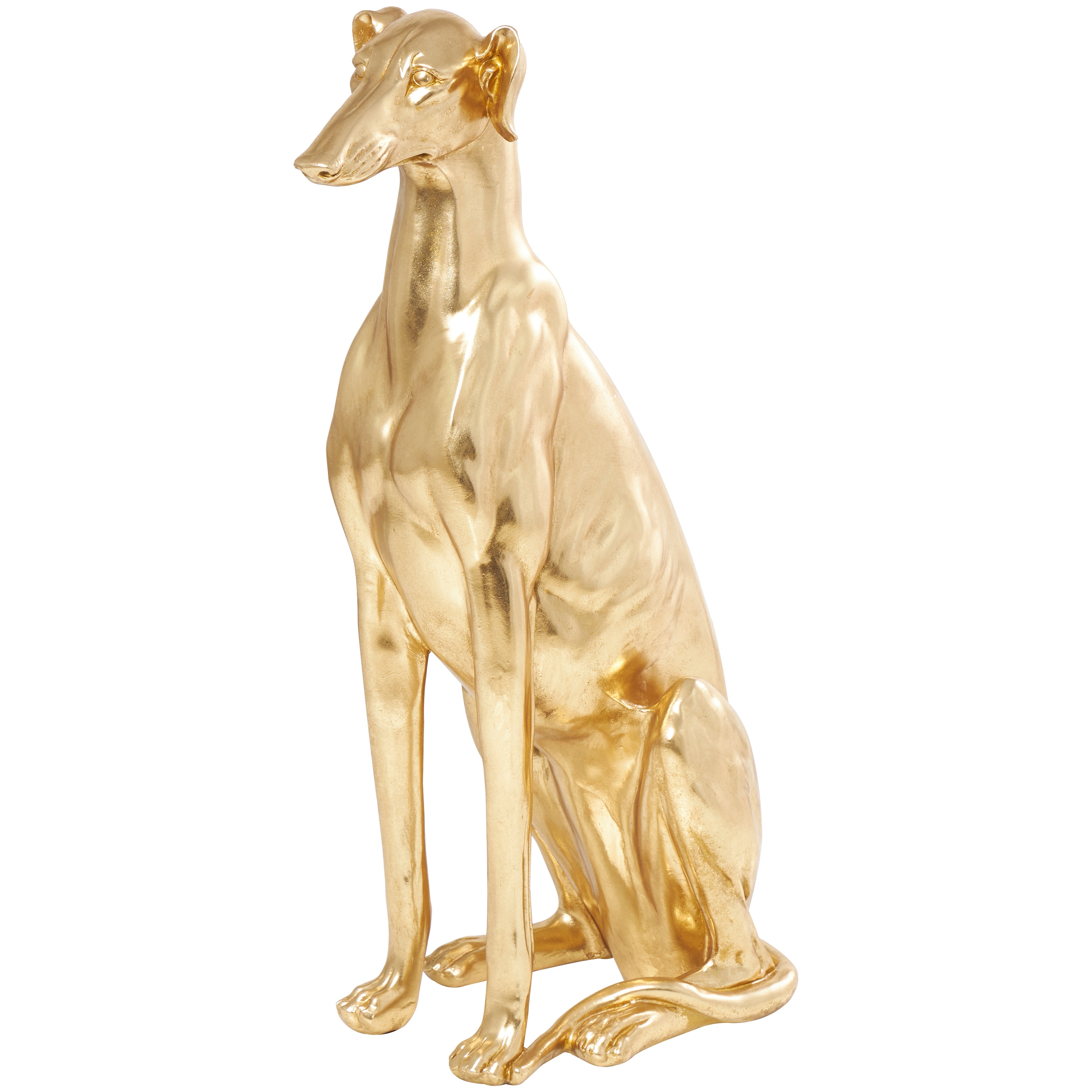 グレイハウンドの置物 ダークグレー Amazon.com: Glitzhome Dog Garden Statues Greyhound Sculpture