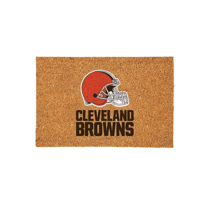 Cleveland Browns Full Color Indoor/Outdoor Coir Mat