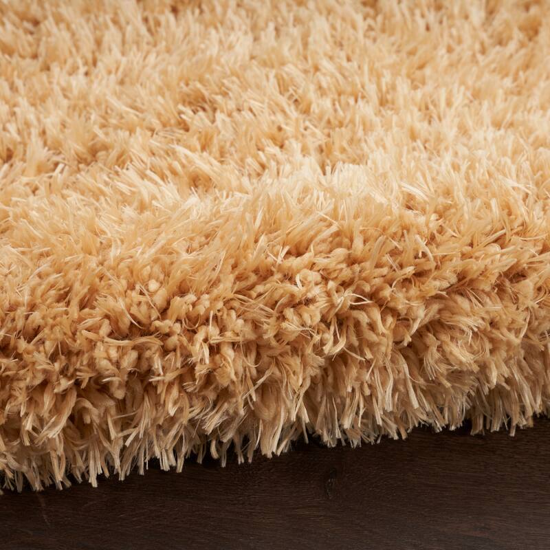 Nourison Lush Shag Contemporary Solid Shag Area Rug