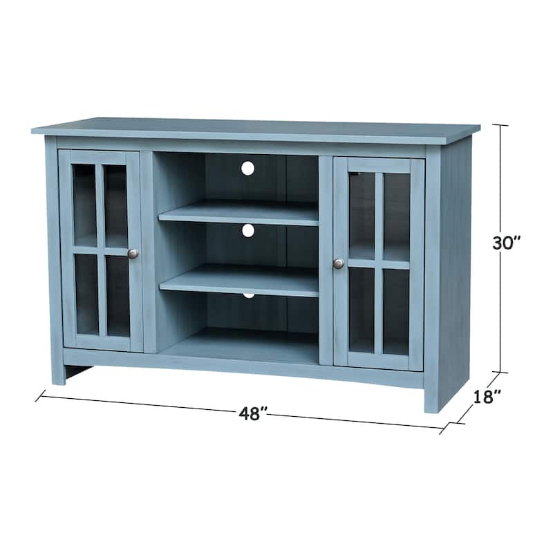48" Entertainment TV Stand with 2 Doors