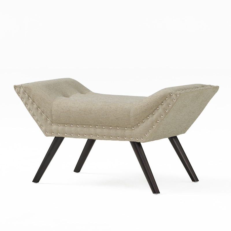 Christopher Knight Home Rosalynn Tufted Fabric Ottoman Bench – Stylish and Multi-Functional