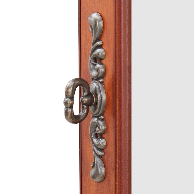 Lighted Curio Display Cabinet, China Cabinet with Tempered Glass Doors & Adjustable Shelves, Freestanding Glass Display Case