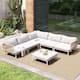 Option Beige, 6pcs seats & 8 arms