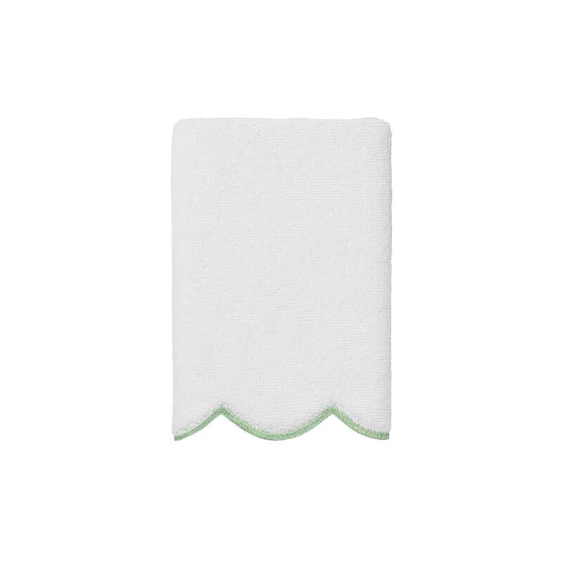 Authentic Hotel and Spa 100% Turkish Cotton ADORNIA Scallop Towel Set