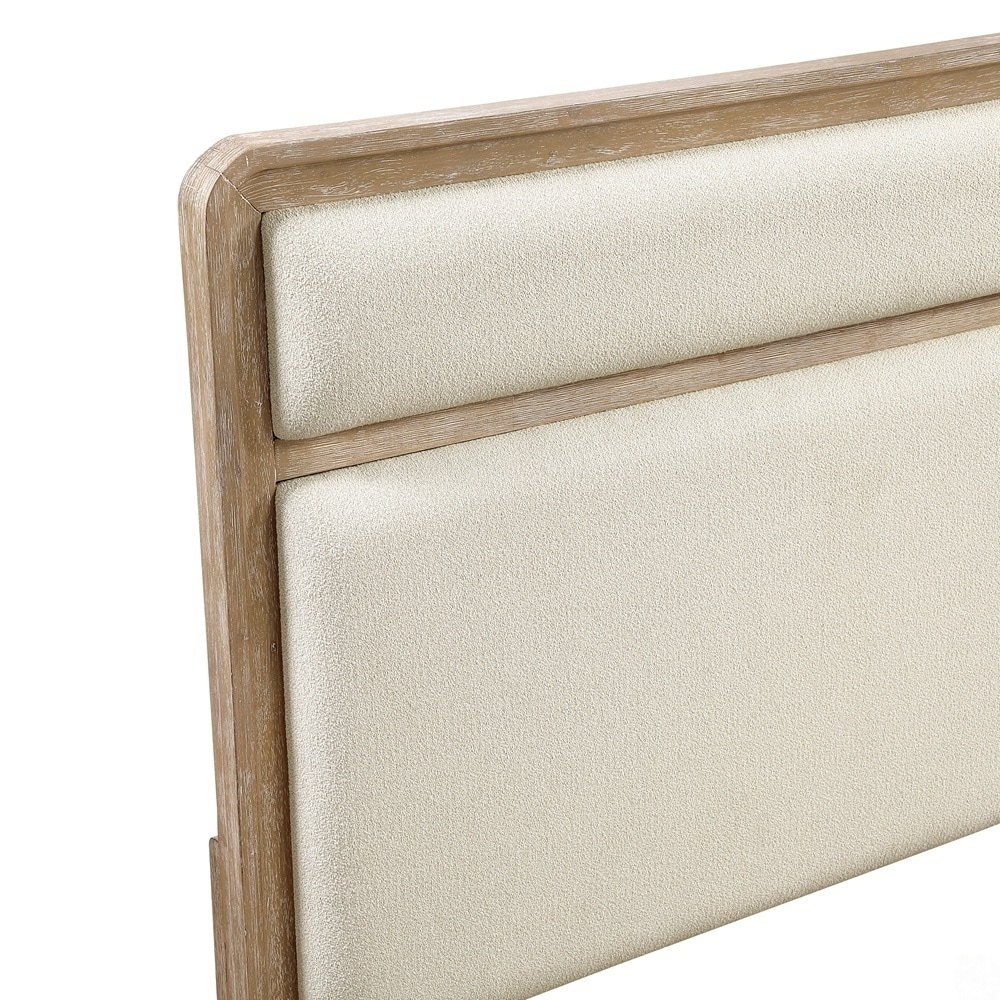 Modern Elegant Design Natural Finish Bed
