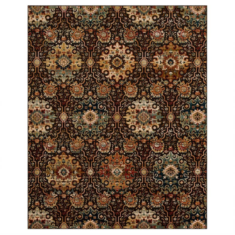 Mohawk Home Everest Vale Ornamental Medallion Area Rug - 2' x 3' - Grey - Runner/Rectangle