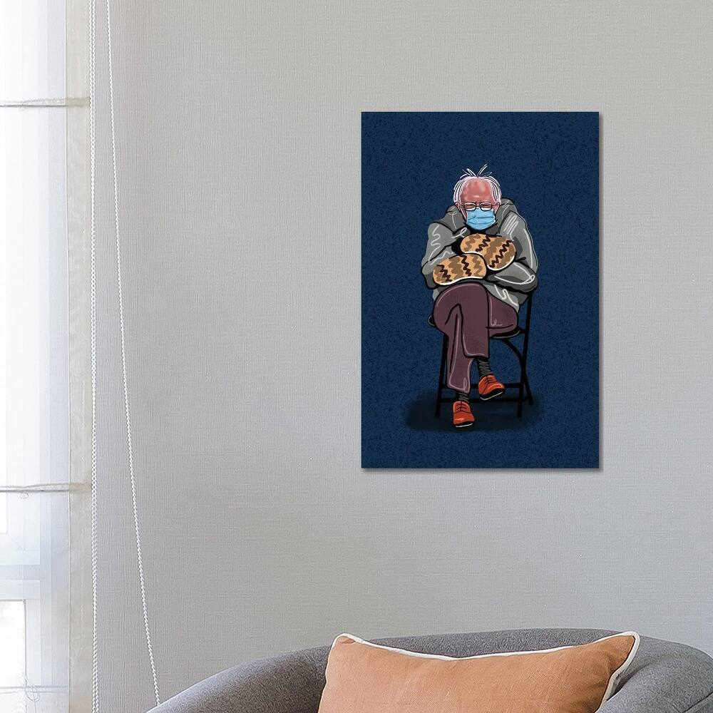iCanvas "Bernie Sanders" by Domonique Brown Canvas Print