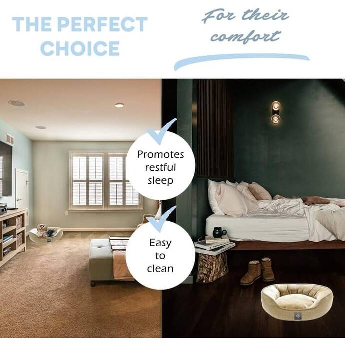 Microdry Round Pet Bed