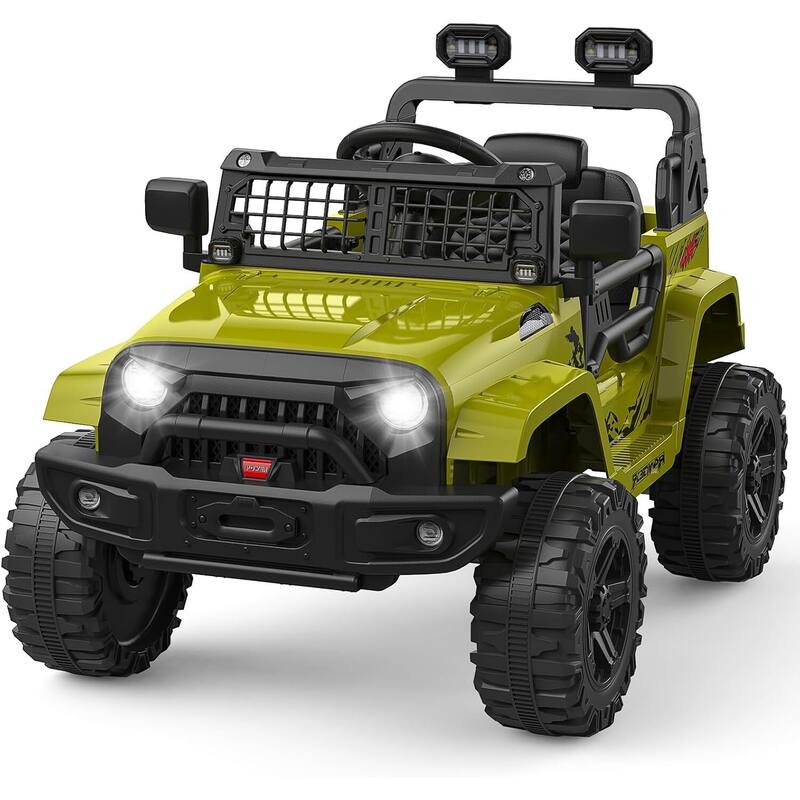 12V Electric Ride Car - Green