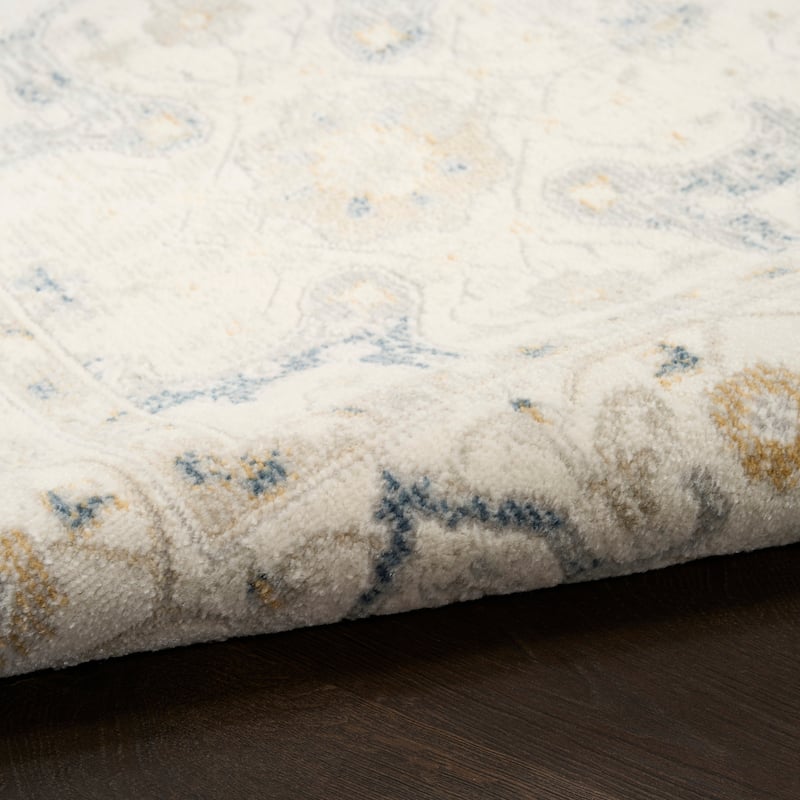Nourison Pardis Indoor only Blue Persian Area Rug