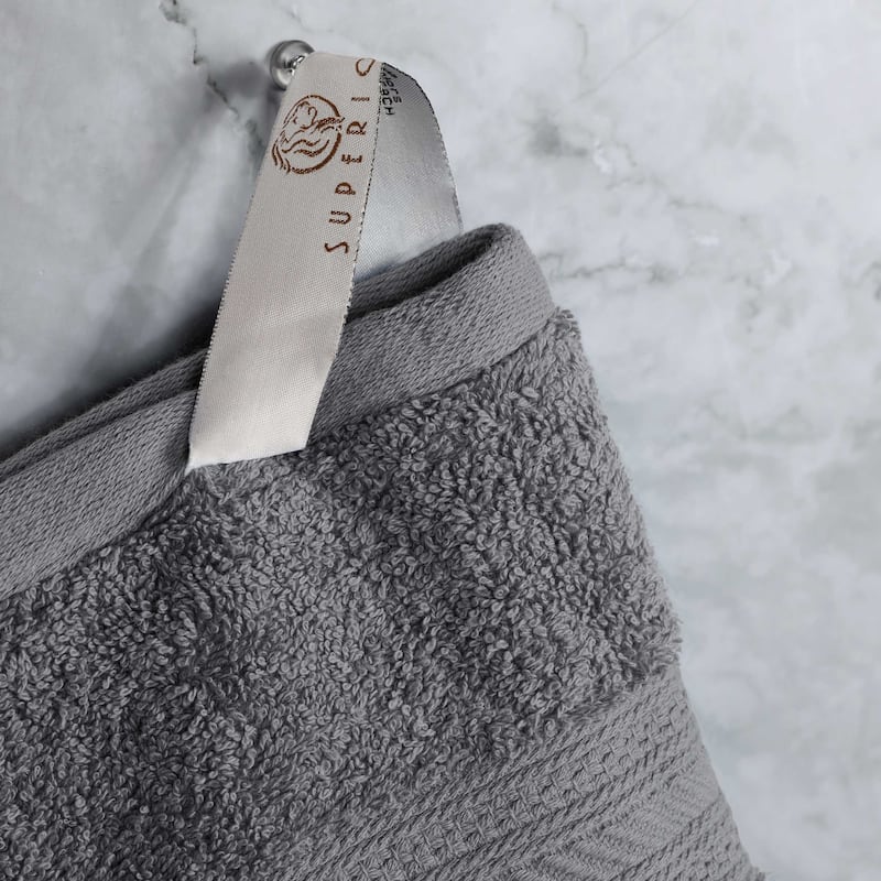 Superior Long Staple Combed Cotton Solid Bath Sheet - (Set of 2)
