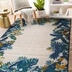 preview thumbnail 10 of 30, Contemporary Floral Border Indoor/Outdoor Area Rug