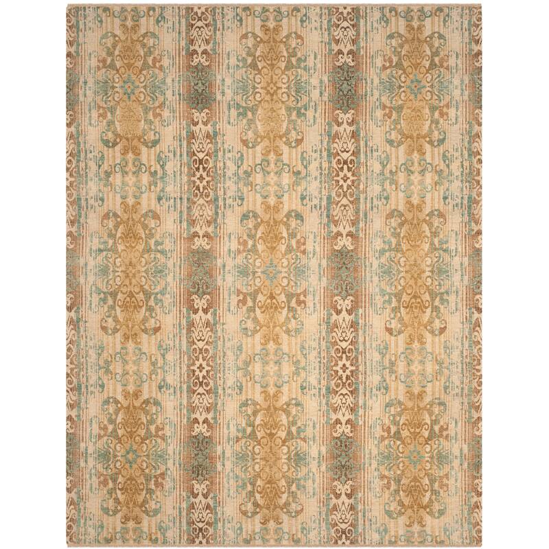 SAFAVIEH Couture Hand-knotted Geertruida Castillian Wool Rug - 8' x 10' - Multi