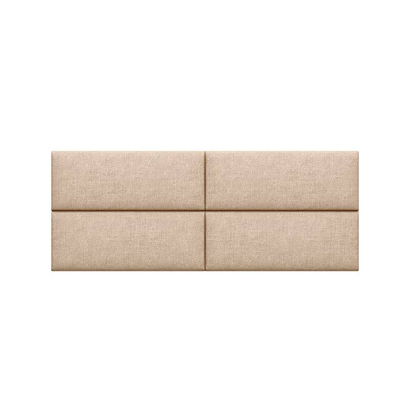 Jaxx Panelist Modern Padded Headboard - Set of 4 Wall Mounted Panels