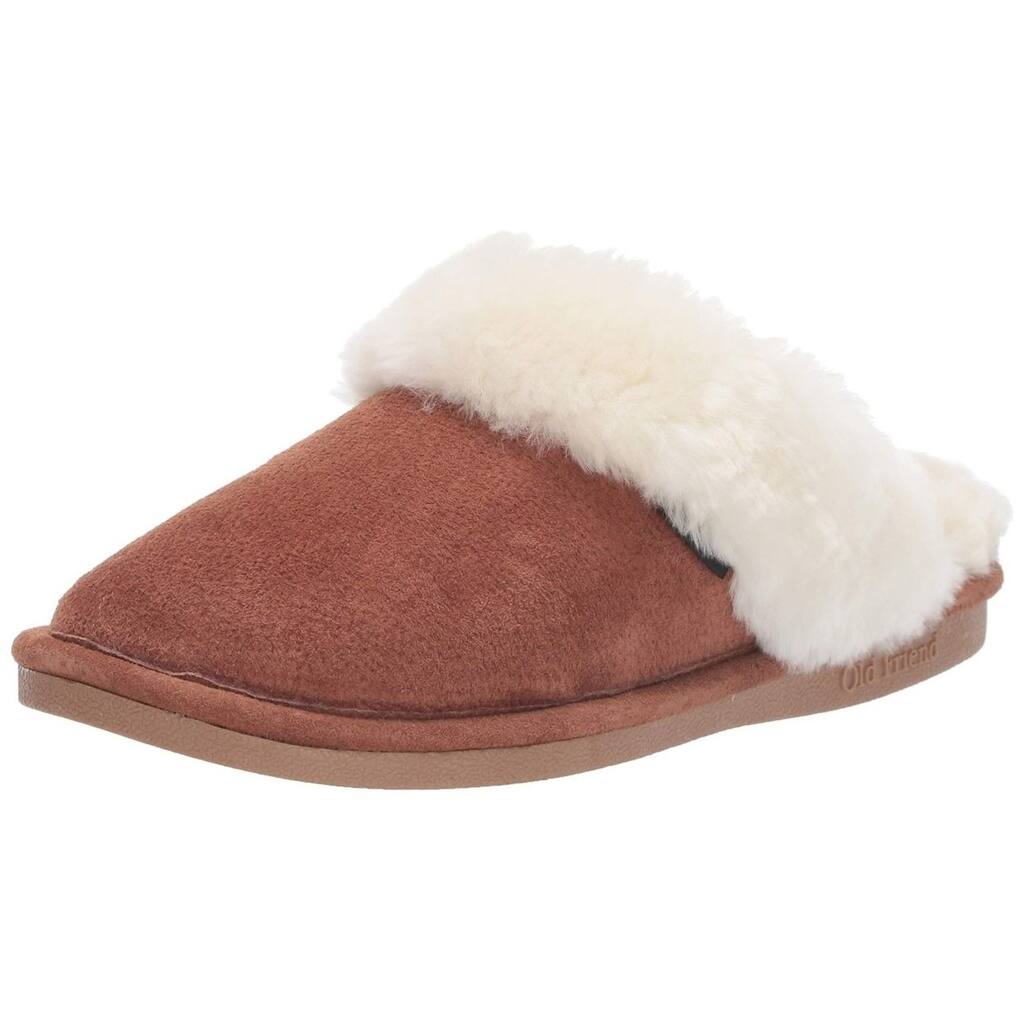 Old Friend Womens Scuff Chestnut 2