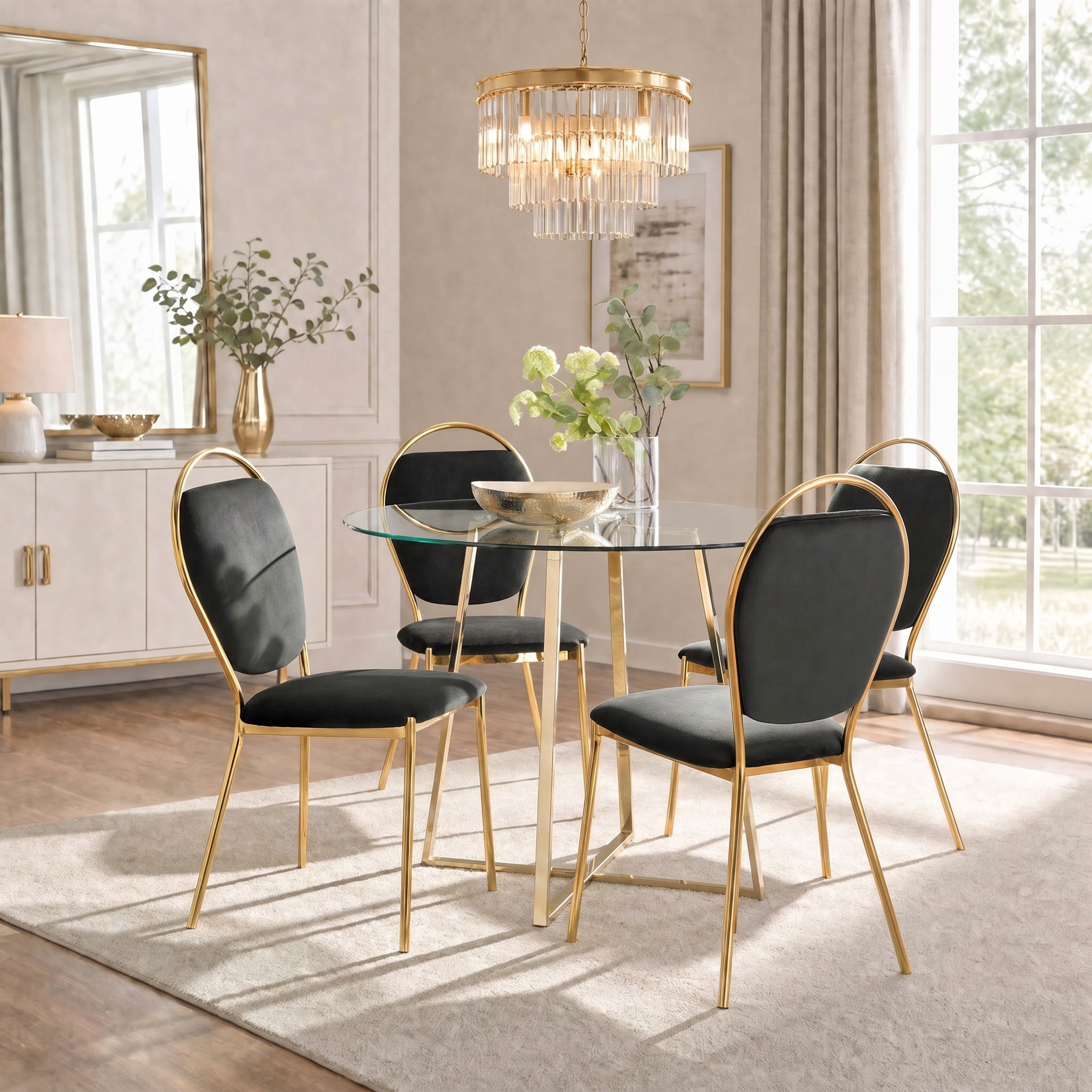 Silver Orchid Vivienne Dining Chair (Set of 2)