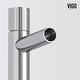 preview thumbnail 10 of 12, VIGO Windsor 21"L x 14"W Concrete Vessel Sink and Ashford 11"H Faucet Set