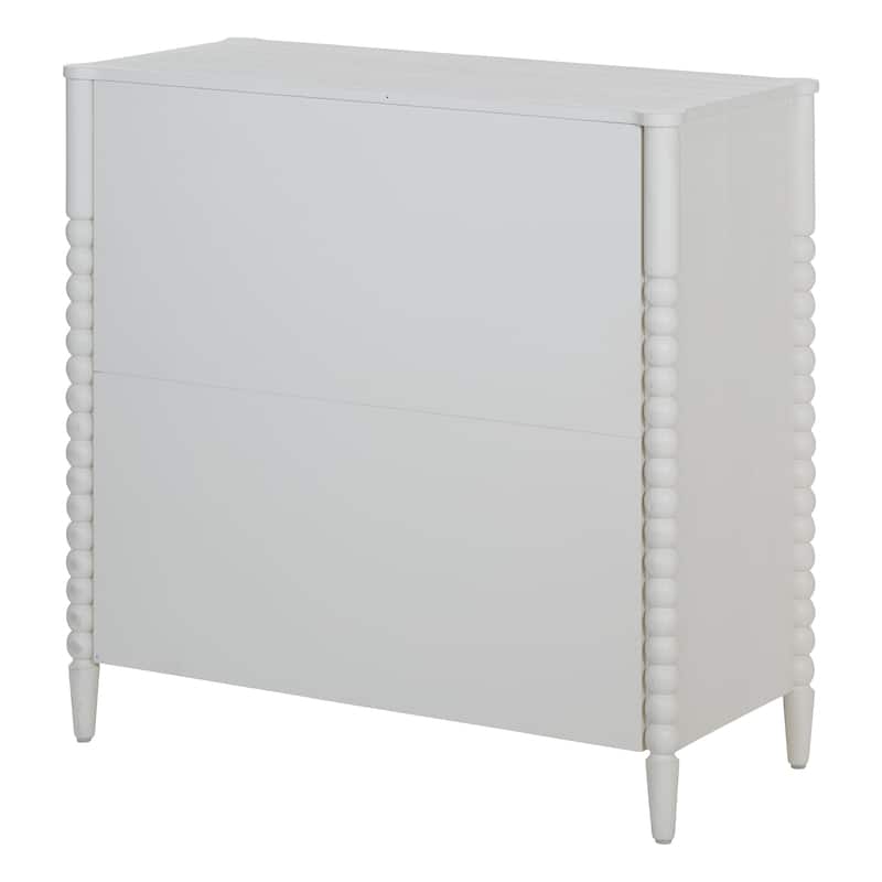 Spindle 3 Drawer Chest (1-Year Warranty)