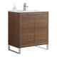 Option Walnut Ebony - Chrome Hardware