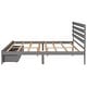 preview thumbnail 7 of 7, Modern Queen Size Platform Bed with Drawers - Elegant Bed Frame with Extra Support Legs and Storage Space
