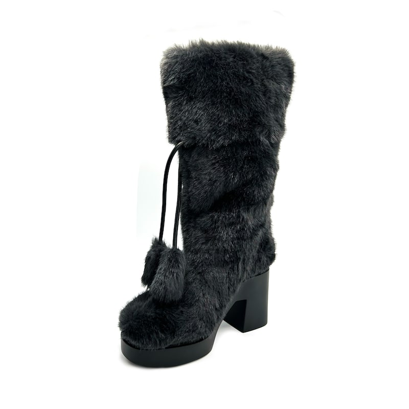 Clergerie Ning Tall Boot - 39 FR/8.5 US - Black