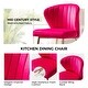 preview thumbnail 67 of 88, Barbara Contemporary Upholstered Side Chair with Small Base Set of 2 by HULALA HOME
