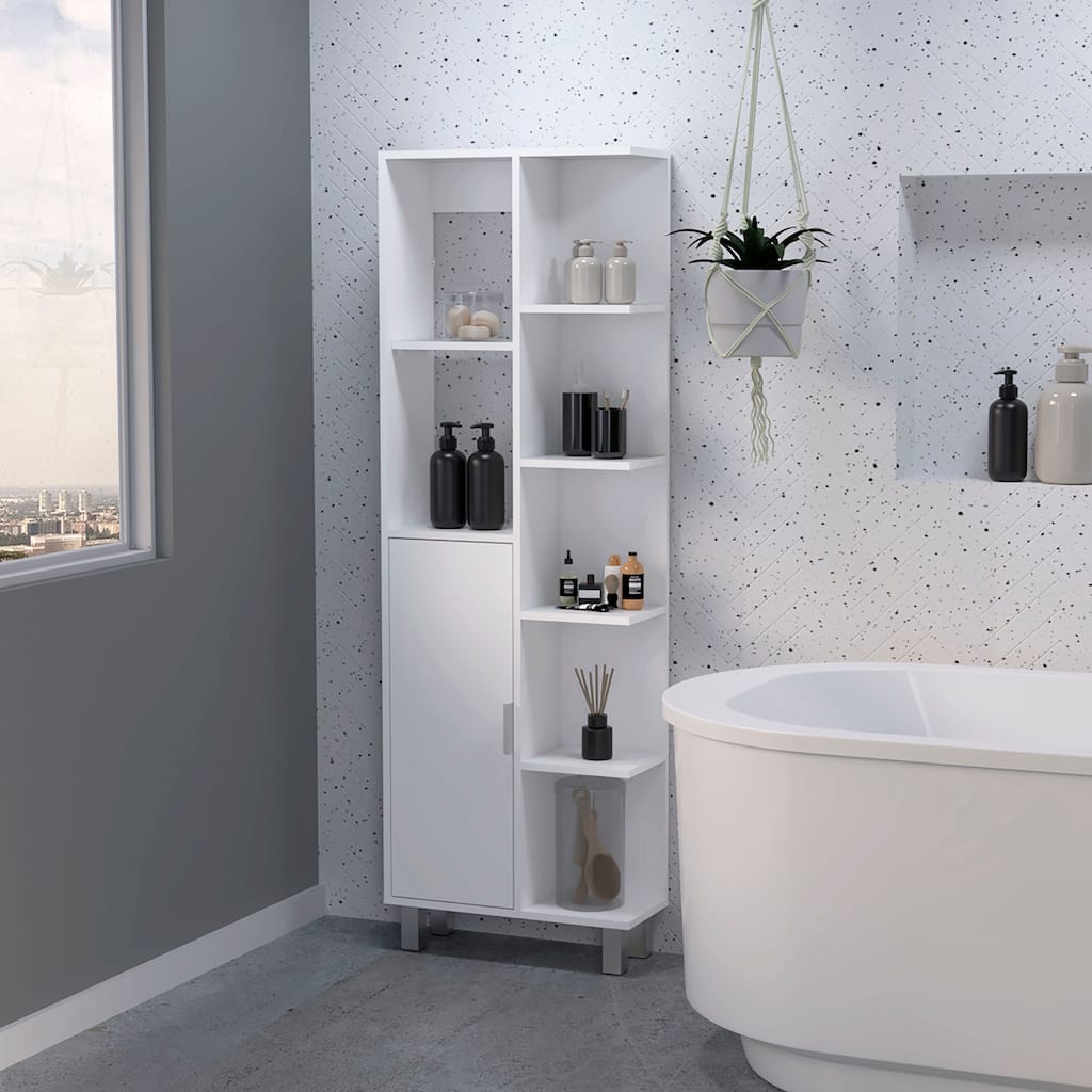 Shelf Linen Cabinet Suitable For Living Room,Office