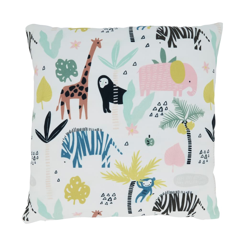 Safari Animal Throw Pillow