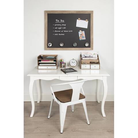 DesignOvation Beatrice Framed Magnetic Chalkboard