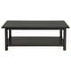 preview thumbnail 17 of 19, Payne Wood Coffee Table with Shelf - 47.25'' x 24.00'' x 18.25''