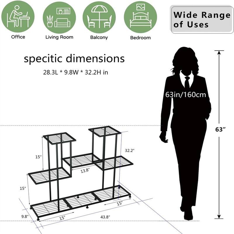 5 Tiers Multifunctional Plant Stands for Indoor Plants