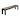 76" Unpadded Storage Bench Weathered Dark Chestnut - N/A