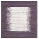 preview thumbnail 34 of 159, SAFAVIEH Handmade Flatweave Montauk Nevyana Cotton Rug 4' x 4' Square - Ivory/Purple