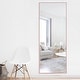 preview thumbnail 135 of 167, Dovelina Modern Full Length Floor Mirror - Freestanding Vanity Mirror for Bathroom or Living Space