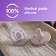 preview thumbnail 5 of 9, Philips Avent Soothie 3-18 months, 2 Pack, Lilac & Pastel Pink