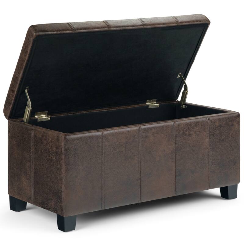 Modern Storage Ottoman Bench