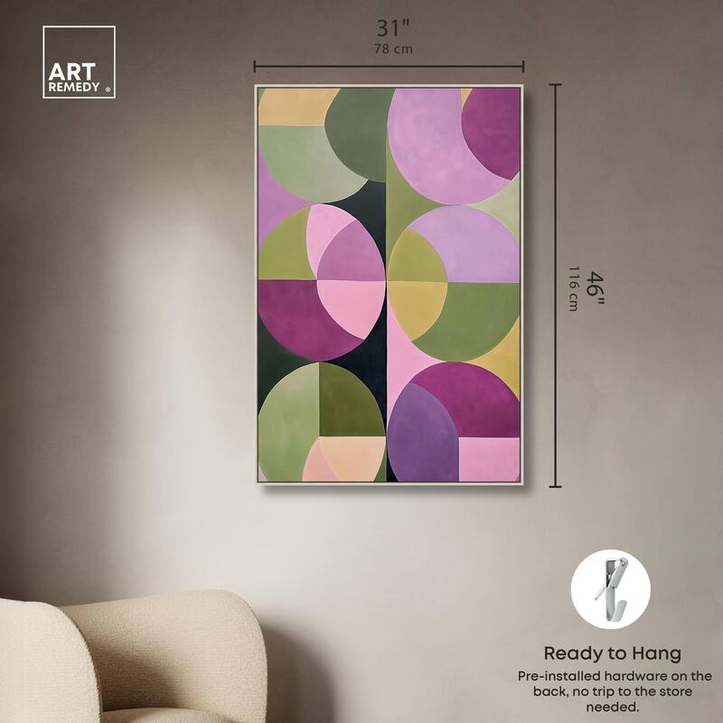 Purpurea II Canvas by Art Remedy