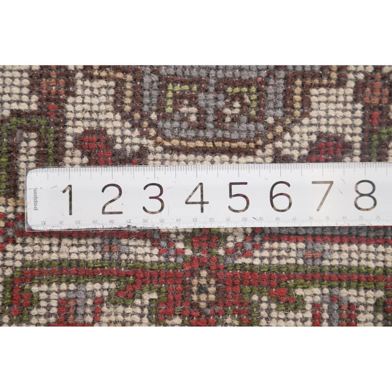 Gray Heriz Serapi Oriental Accent Rug Handmade Wool Carpet - 2'6" x 5'11"