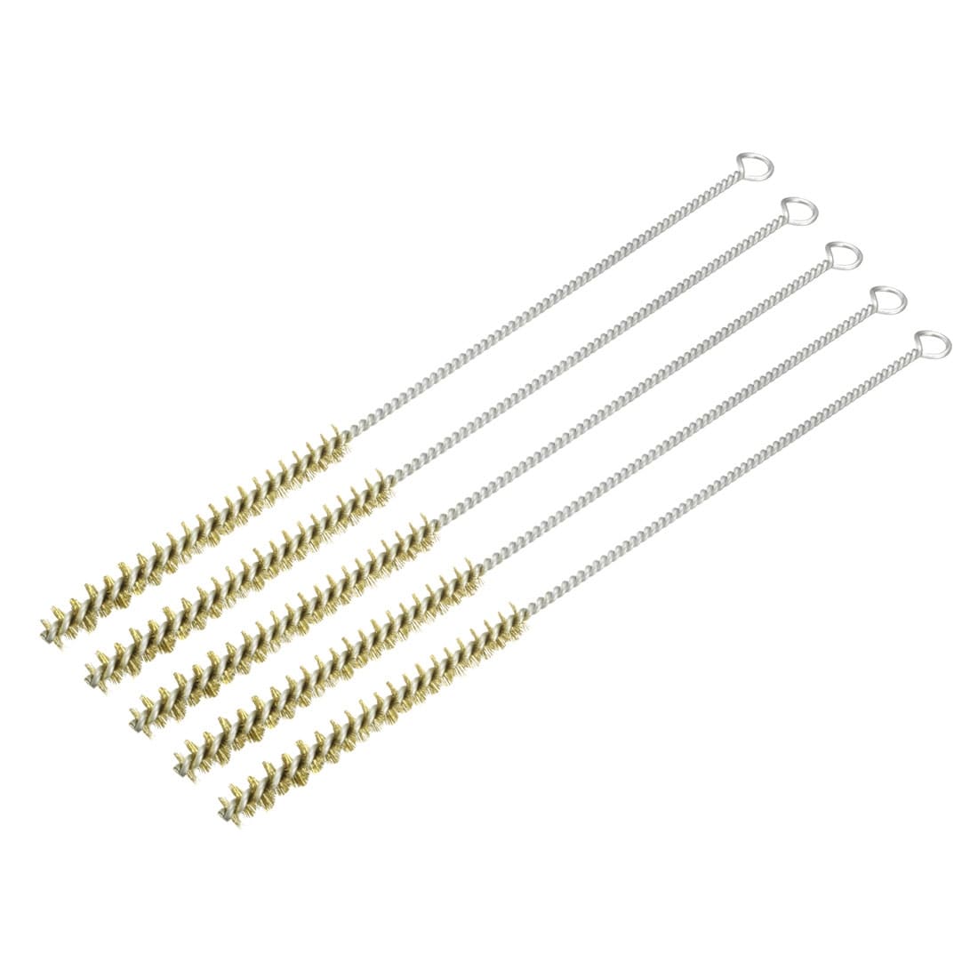 10mm Diameter Copper Wire Tube Cleaning Brush 28.5cm Length 5pcs - 20mm Dia -2pcs #1