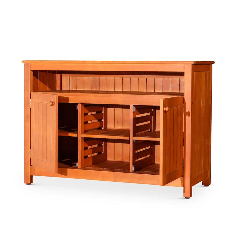 DTY Outdoor Living Grays Peak Eucalyptus Sideboard